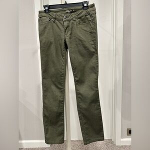Prana Olive Green Women Jeans